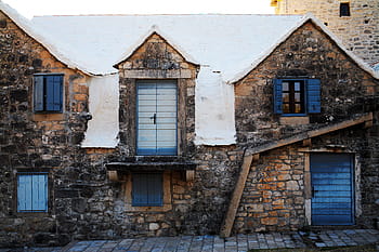 muzeum, ostrov brač, dalmatie, architektura, město, Evropa, chorvatsko, zdivo, kámen, středomoří, starověké