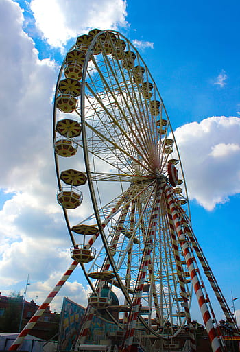 giant wheel, -toulouse, -, france amusement, ferris, amusement, attraction, beautiful, big, carnival, circle