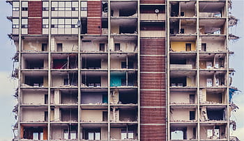 建物、 解体、 古い、 破損している、 破壊されました、 建設、 修復