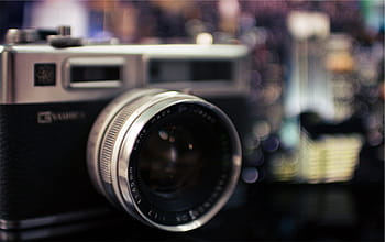 g yashika, Fotoaparát, slr, objektiv, fotografování, technologie