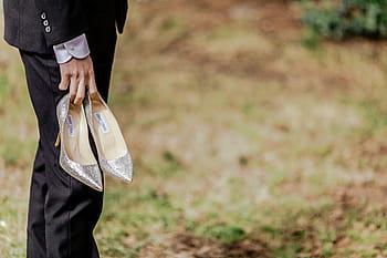 bruidegom, huwelijk, schoenen, aan het wachten, bruid, man, smoking, pak, mensen, mannetje
