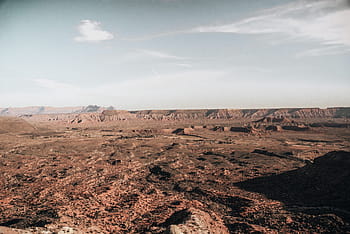 panoramatický, pouštní krajina arizona, slunečního světla, arizona, kaktus, poušť, přistát, krajina, venku, vrchol, Skála