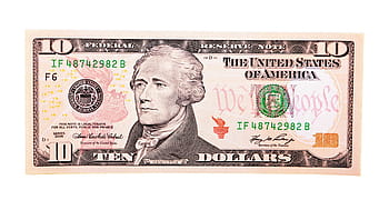 dolar, účtovat, 10, deset, bílý, banka, Poznámka, bankovnictví, hotovost, detailní, izolovaný