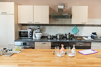 kitchen, bake, school kitchen, cook, course
