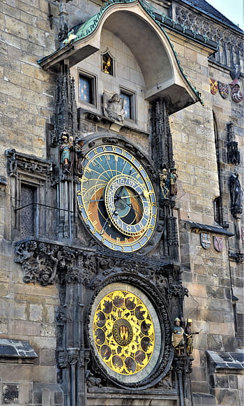 prague, astronomical clock, historic center, historically, capital, czech republic, tourism