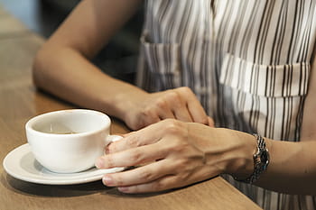 aroma, uklidnit, cappuccino, veselý, chlad, detailní, káva, přestávka na kávu, kultura kávy, kavárna, pohár