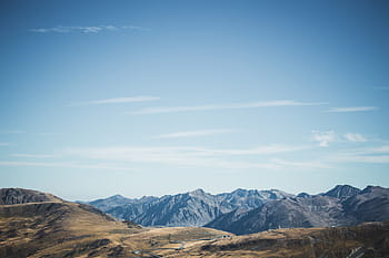 pyrenees mountain range, southwest, europe, forms, natural, border, spain, france., cloud, landscape, mountain