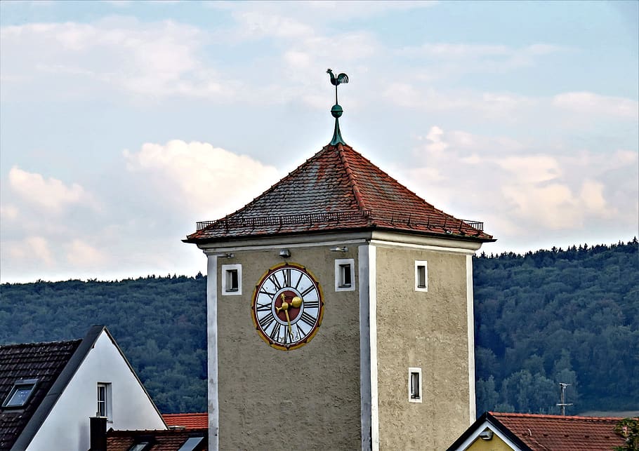 tower, old citywall, altmühltor, kelheim, bavaria, germany, middle ages, architecture, gate, to the old town, historically