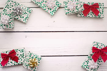 christmas flat lay, border, frame, gifts, presents, xmas, text space, holiday, christmas