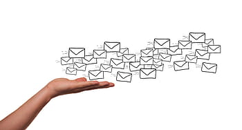 email marketing, newsletter, email, envelope, hand, send, message, communication, marketing, e-mail, symbol