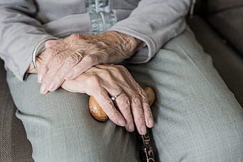 hand, human, woman, adult, hands, elderly, self-reliance, loneliness, werkhanden, lived, old woman