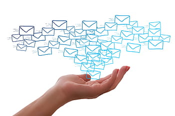 e-mailem, pošta, Kontakt, písmena, ruka, napsat, nadbytek, spam, Internet, sdělení, digitální