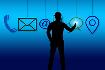 contact, letters, email, mail, phone, smartphone, hand, internet, communication, digital, news