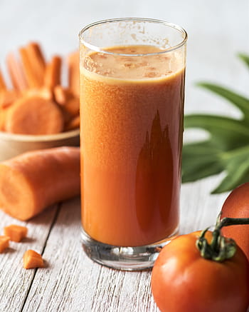 mrkvový džus, detox, napít se, pitný, energie, fotografování potravin, čerstvý, čerstvě vymačkané, svěžest, sklenka, gurmán