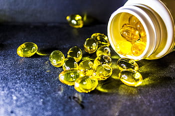 Çare, ilaç, tabletler, Morina karaciğeri yağı, Omega-3, Omega-6, vitaminler, mineraller, asit, yağlı balık, kapsüller