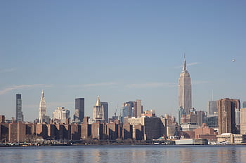 centrul orașului manhattan, timpul zilei, America, arhitectură, peisaj urban, sediu, manhattan, nyc, birou, reflecţie, linia țărmului