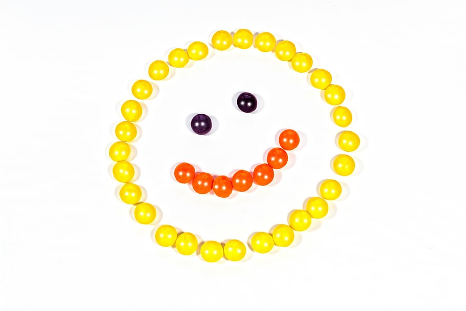 smiley, yellow, happy, joy, sun, laugh, smile, emotion, luck, joy of life, cheerful