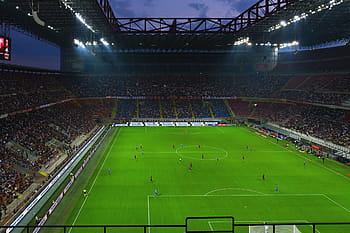 stadion San Siro, Mediolan, sport, piłka, piłka nożna, cel, trawa, pochować, Włochy, smoła, San Siro