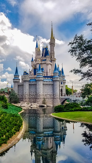 disney, hrad, cestovat, architektura, fantazie, nebe, mezník, budova, letní, fantastický, zasněný