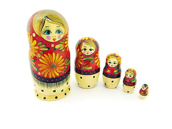 รัสเซีย, ตุ๊กตา, Matryoshka, Babushka, matrioshka, matreshka, matrioska, ทำด้วยไม้, เปลี่ยว, ของที่ระลึก, ด้านวัฒนธรรม