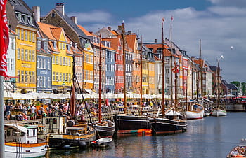 Dánsko, Kodaň, nyhavn, architektura, Skandinávie, cestovní ruch, kanál, cestovat, Dům, voda, město