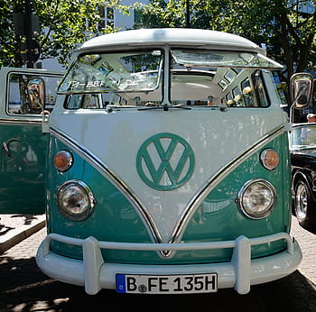 auto, vehicle, transport system, bus, spotlight, vw bus, oldtimer, old, bulli, automotive, volkswagen
