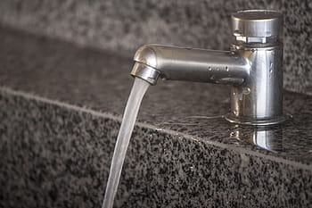 rubinetto dell'acqua corrente, rubinetto, Lavello, metallo, bagno, acciaio, lavaggio, argento, inossidabile, pulito, cromo