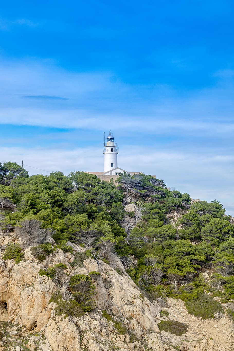 mallorca, Cala Ratjada, Leuchtturm, Balearen, Natur, Reise, Himmel, die Architektur, Turm, Urlaube, Tourismus