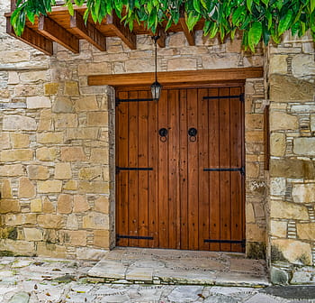 pintu, rumah, dinding, pintu masuk, arsitektur, tradisional, bata, fasad, batu, pedesaan, eksterior