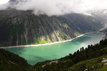 water reservoir, nature, lake, lakes