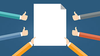 en blanco, espacio, página, rodeado, pulgares, concepto de acuerdo, copyspace, acuerdo, concepto, contrato, éxito