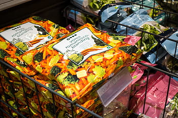 congelato, mescolare, verdure, supermercato, carota, negozio di alimentari, salutare, paleo