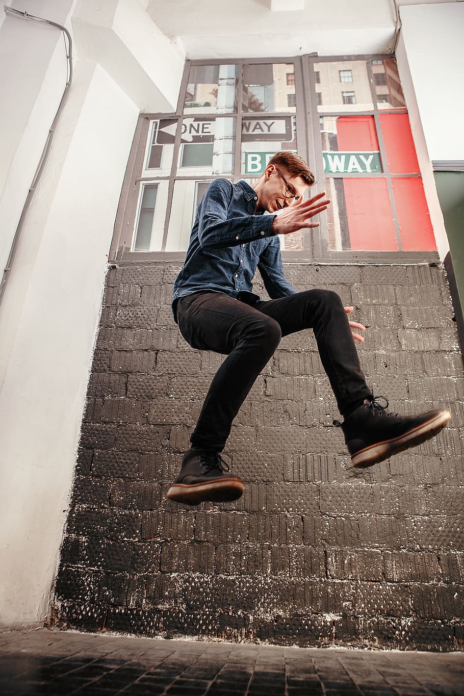 jump, jumping, guy, man, happy, young, isolated, background, people, hipster, handsome
