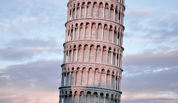 Leaning Tower of Pisa, architecture, Italy, history, sky, clouds