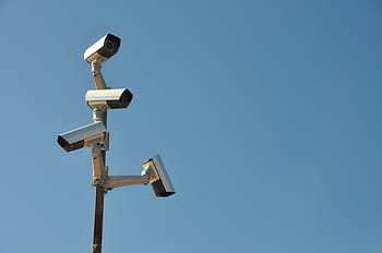 sledovací kamera, stožár, video dohled, monitorování, nebe, Fotoaparát, státní bezpečnosti, řízení, Osobní ochrana, bezpečnostní, pronásledování