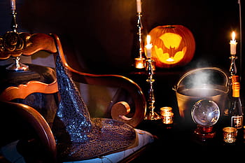 halloween, noita hattu, aavemainen, pelottava, kammottava, noita, noituus, mystiikka, ilmapiiri, salaperäinen, fantasia
