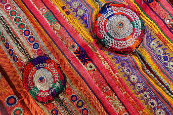 embroidery, sheesha, abhala bhara, mirrorwork, indian, fabric, textile, traditional, old, ancient, gujarat