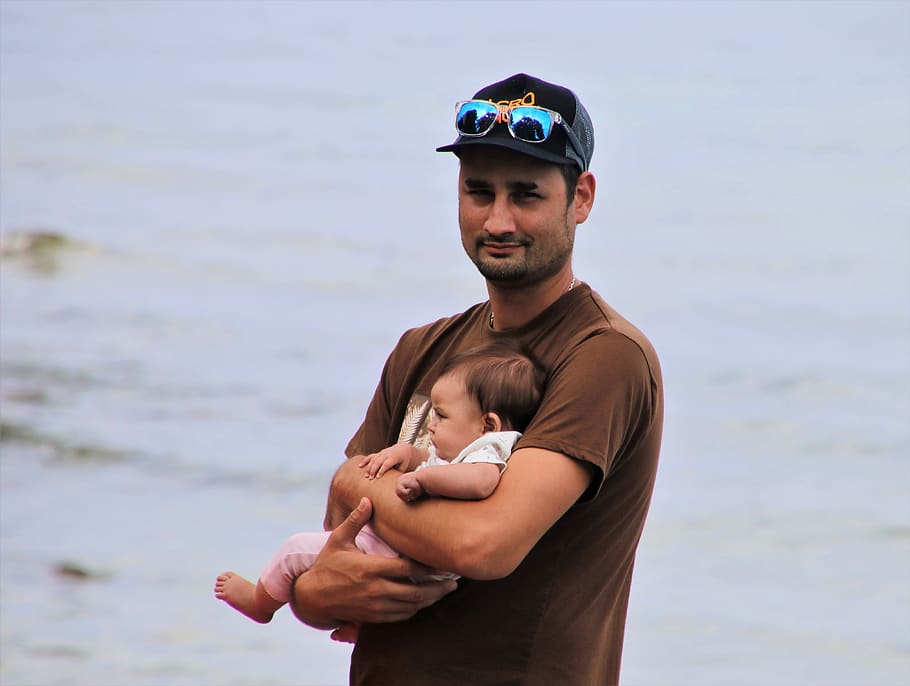 child, father, baby, love, care for, childhood, education, the hand, total, daughter, happy