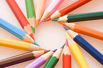 colored, colour, color, colorful, pencil, pen, isolated, nobody, vibrant, tip, green