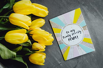 madre, tarjeta del día de la madre, colorido, flores de tulipán, flores, amor, tarjeta de felicitación, mamá, gracias, tulipanes, día de la madre