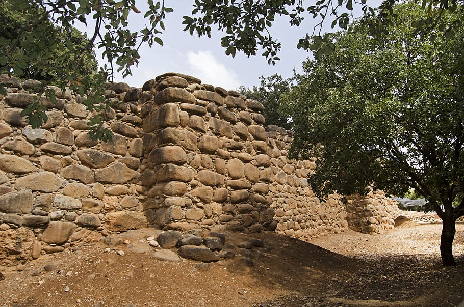 tel dan, Izrael, biblické stránky, dan, cestovní ruch, opevnění, kamenná zeď, pevnost, historický, cestovat, kámen