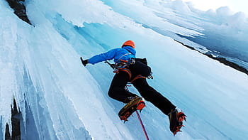 ice climbing, extreme sports, climb, ice, icefall, ice climbers, alpinism, frozen, bergsport, cold, ice wall