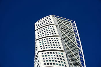 malmö, otáčení trupu, budova, architektura, trup, otáčení, mrakodrap, kroucení, ribersborg, mezník