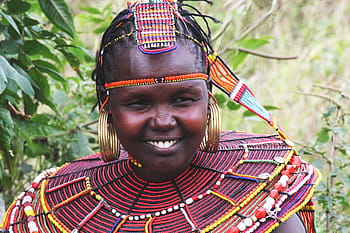 africký kmen, rozličný, Afrika, Afričan, kmen