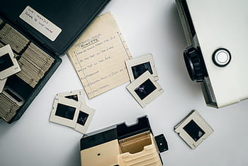 retro, film, slide, projector, white, background, negative, photographer, film maker, videographer